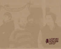 The Features - Buffalo Head Wallpaper